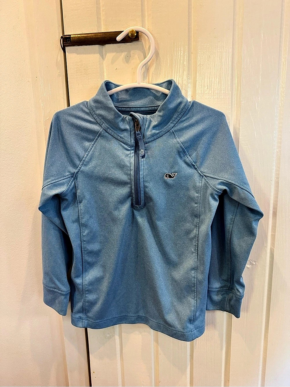 vineyard vines Performance Quarter-Zip Pullover Boys Size 3T Blue Quarter-Zip